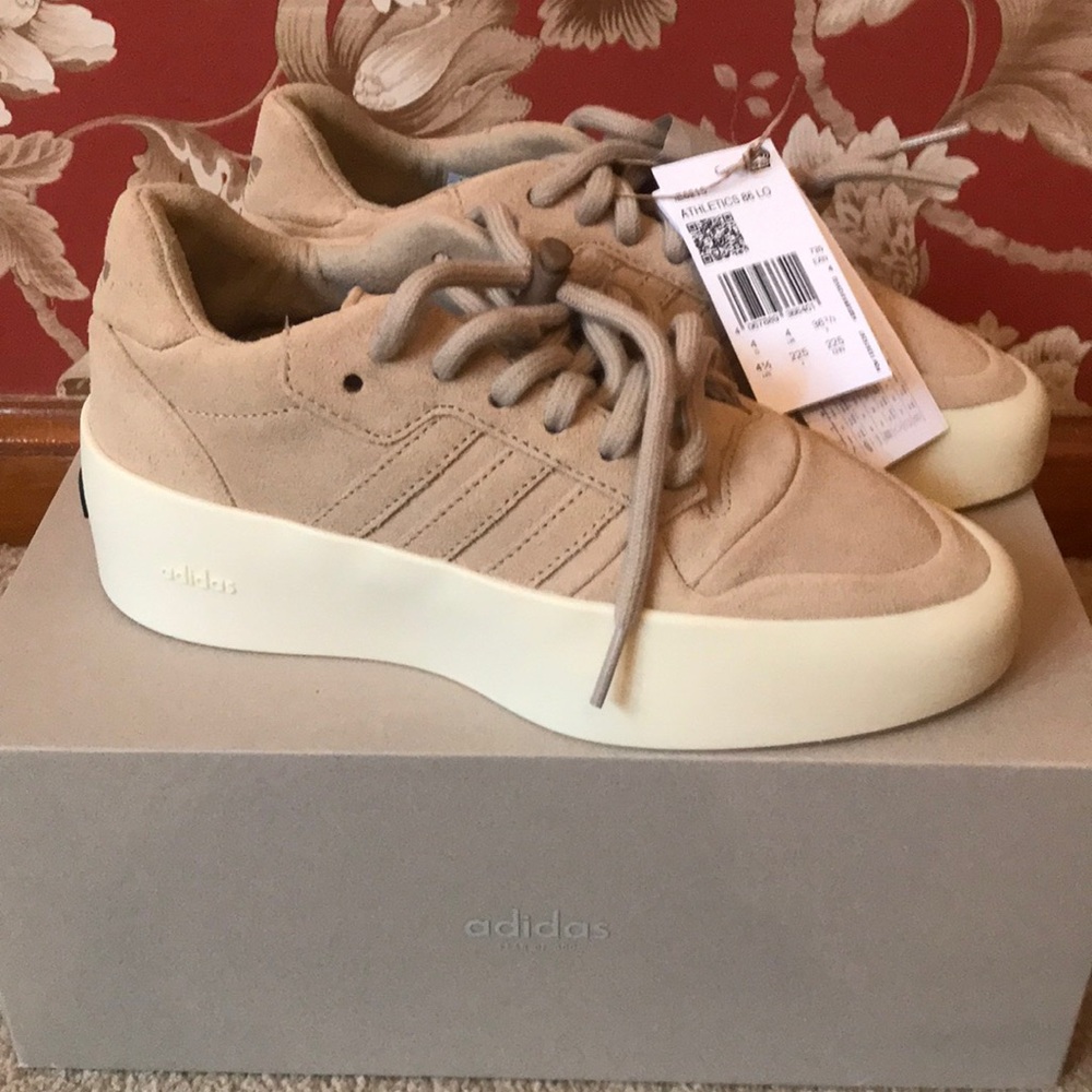 Adidas X Fear of God Athletics 86 Lo Sneakers- BRAND NEW W/BOX! Size 6 Womens.